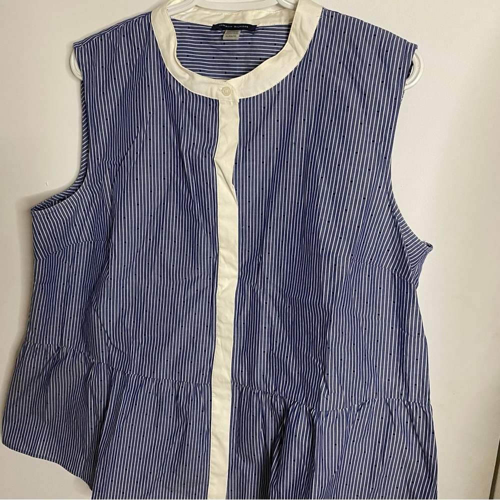 Tommy Hilfiger Peplum Tank Top